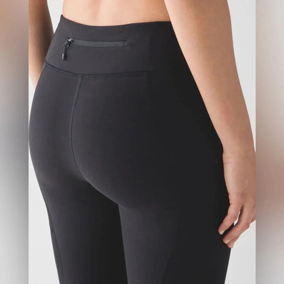 Lululemon Tight Stuff Reflective Capri Leggings sz 4 - Picture 3 of 7